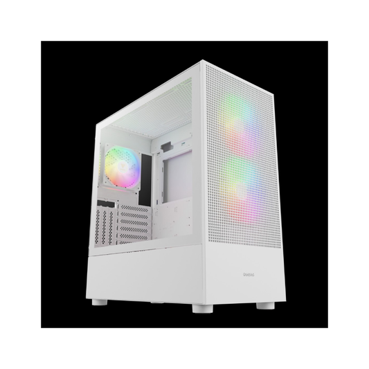 GAMDIAS CASE MID TOWER TALOS E3 ELITE WHITE 3x120mm ARGB MESH