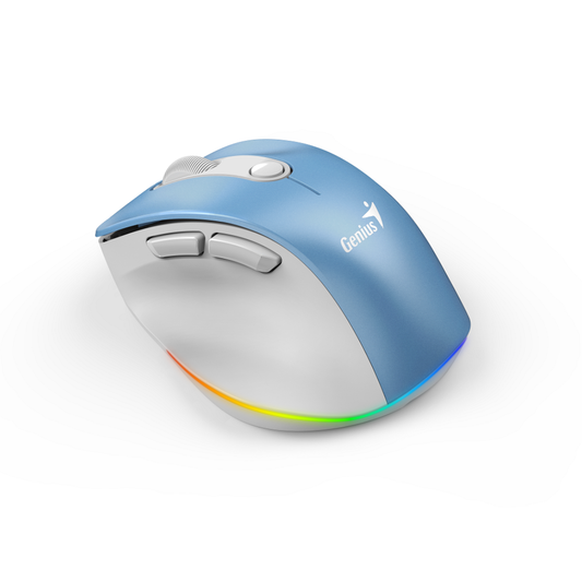 GENIUS MOUSE WIR. ERGO 9000S PRO MINI RGB BT DUO WIRELESS (BT +2.4Ghz) LIGH