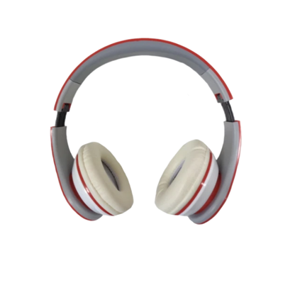 Cuffie con microfono OVBOOST Iphone Smartphone Tablet Rosse HPOV01 tasto risposta
