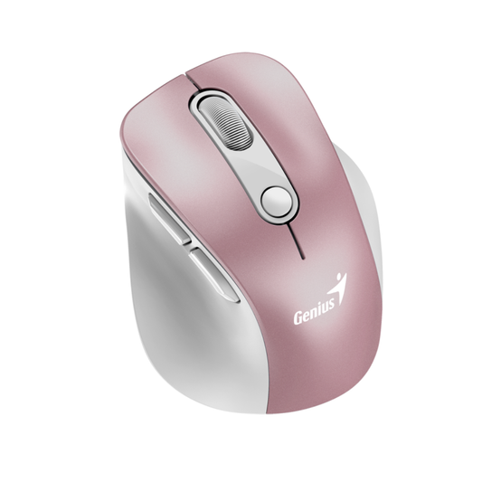 GENIUS MOUSE WIR. ERGO 9000S PRO MINI RGB BT DUO WIRELESS (BT +2.4Ghz) PINK