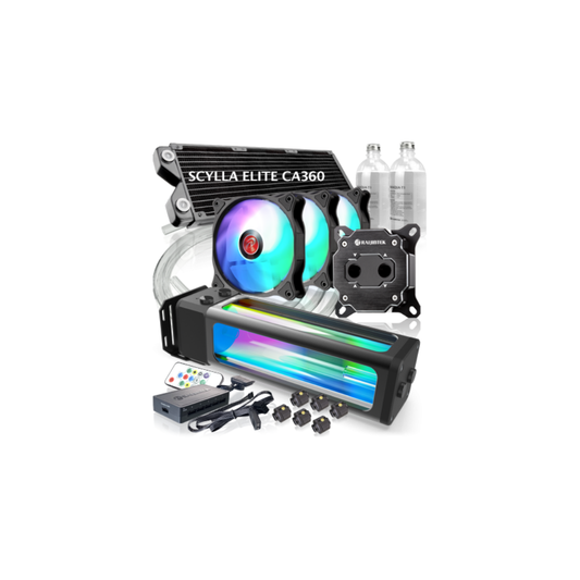 RAIJINTEK DIY KIT SCYLLA ELITE CA360 5V ARGB POMPA+W.BLOCK+RAD.+REFR+FAN+..