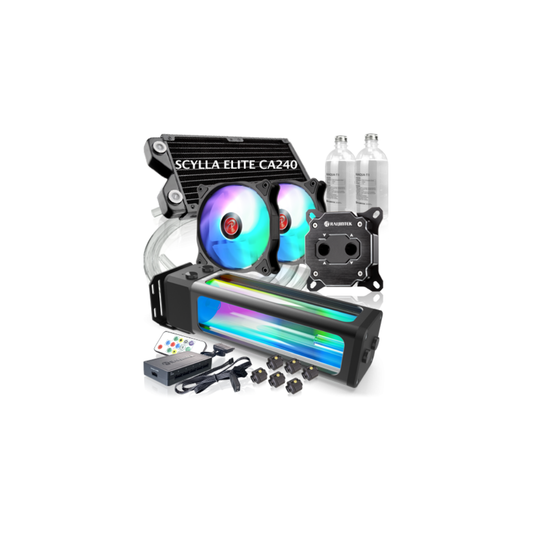 RAIJINTEK DIY KIT SCYLLA ELITE CA240 5V ARGB POMPA+W.BLOCK+RAD.+REFR+FAN+..