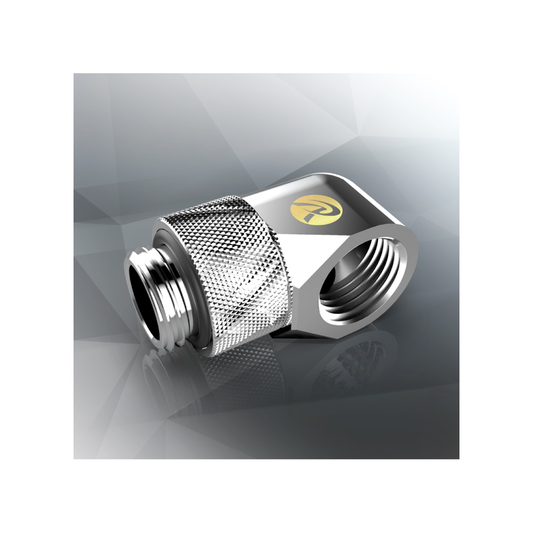 RAIJINTEK RACCORDO 90GR MF0906 SILVER (6pcs) compatibile con G1/4