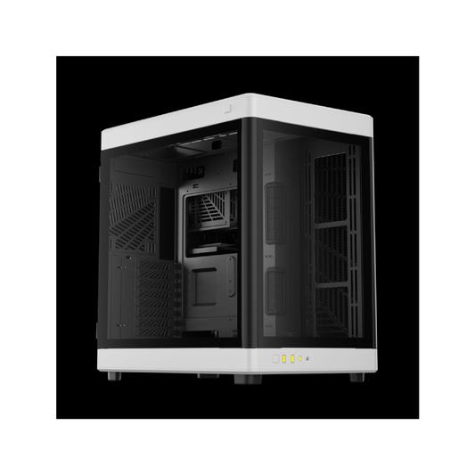 GAMDIAS CASE TOWER NESO P1 BW BIANCO/NERO 2*TG 5V ARGB MB (x RTX4090..)