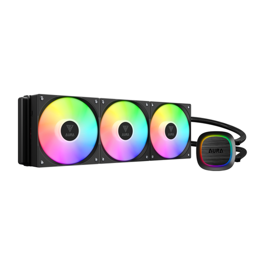 GAMDIAS RAFF.LIQUIDO AURA GL360 V2 3xFAN ARGB