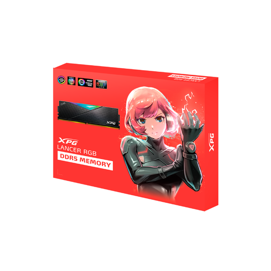 MEM DDR5 ADATA XPG LANCER RGB 32GB KIT (2x16GB) 7200MHz AX5U7200C3416G-DCLA