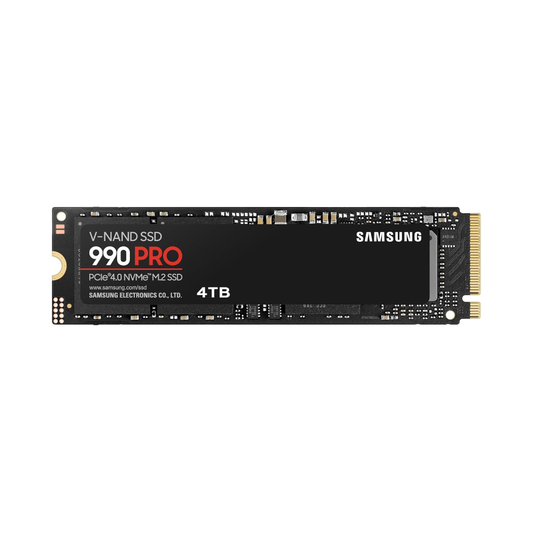 SAMSUNG SSD 990 PRO 4TB MZ-V9P4T0BW PCIe 4x4 NVME R/W 7450/6900 (SIAE)