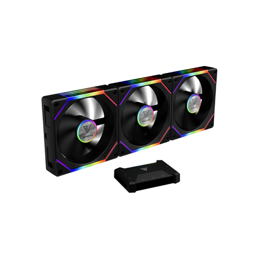 GAMDIAS VENTOLA CASE KIT AEOLUS P2-1203U 3x120 REVERS ARGB FAN + CTRL AEOLU