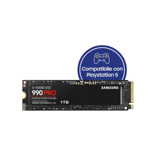 SAMSUNG SSD 990 PRO 1TB MZ-V9P1T0BW PCIe 4x4 NVME R/W 7450/6900 (SIAE)