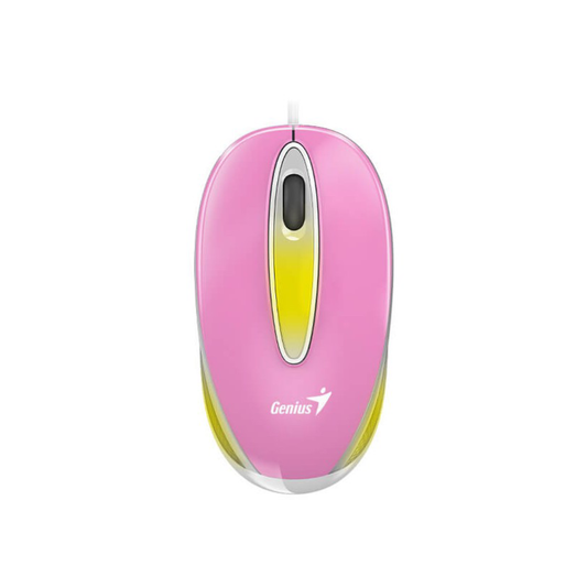GENIUS MOUSE USB DX-MINI FLASHING LED PINK