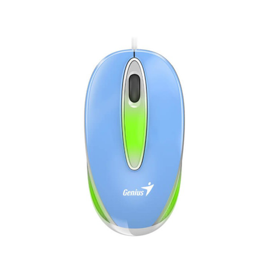GENIUS MOUSE USB DX-MINI FLASHING LED BLUE