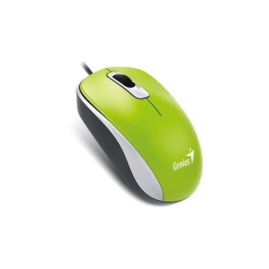 GENIUS MOUSE USB DX-110 FULL SIZE GREEN