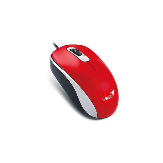 GENIUS MOUSE USB DX-110 FULL SIZE RED