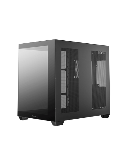 DEEPCOOL CASE MID TOWER CG530 TG R-CG530-BKNDA0-G-1 (senza ventole)