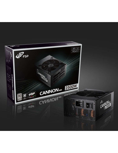 FSP ALIM. CANNON PRO 2500W 80+PLAT ATX3.1 Gen5 12V-2x6(4) CPU 4+4(3) F.MOD