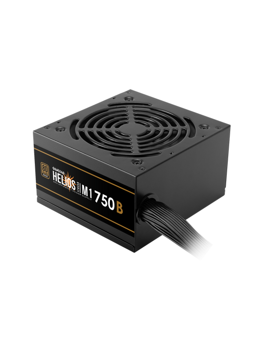 Alimentatore Gamdias HELIOS M1-750B  – 750W, cablato, Certificazione 80 PLUS Bronze