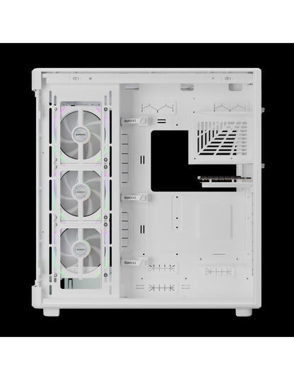 GAMDIAS CASE FULL TOWER NESO P1 PRO WW 2*TG 3xAEOLUS P2 DISPLAY (ORIZ&VERT)
