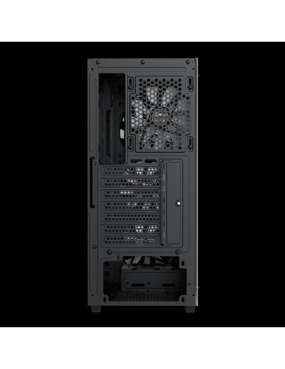 GAMDIAS CASE MID TOWER AURA GC1 ELITE NERO 4*120mm ARGB FAN TG MESH
