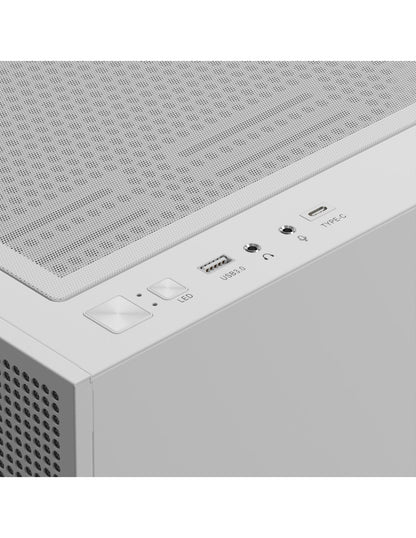 GAMDIAS CASE MID TOWER TALOS E3 ELITE WHITE 3x120mm ARGB MESH