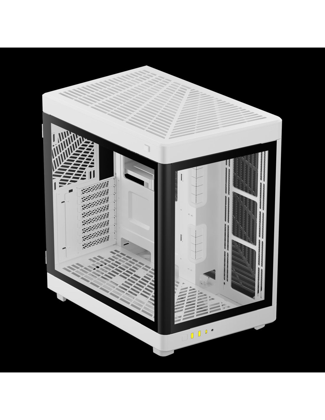 GAMDIAS CASE TOWER NESO P1 W BIANCO 2*TG 5V ARGB MB (x RTX4090..)
