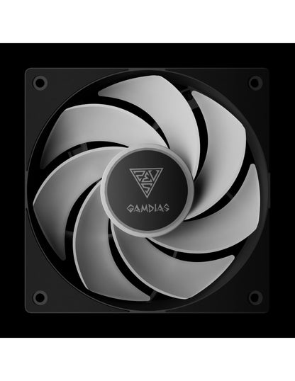 GAMDIAS VEN CASE NOTUS M1-1201 ARGB PALE INTERCAMBIABILI (INVERTITE INCLUSE
