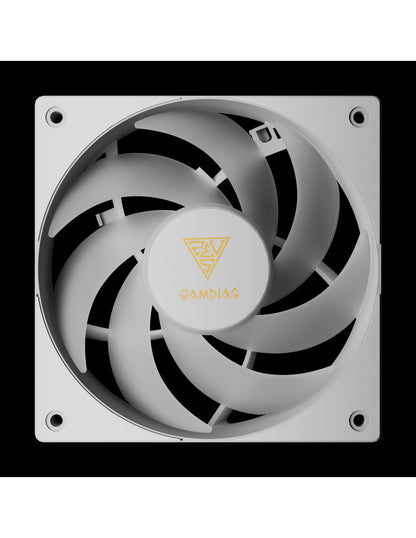 GAMDIAS VEN CASE NOTUS M1-1201 WH ARGB PALE INTERCAMBIABILI (INVERTITE INCL