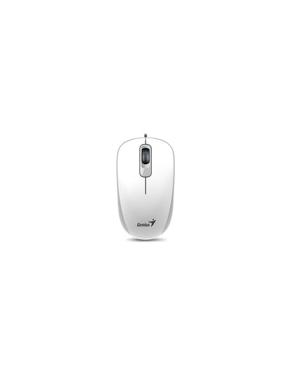 GENIUS MOUSE USB DX-110 FULL SIZE WHITE