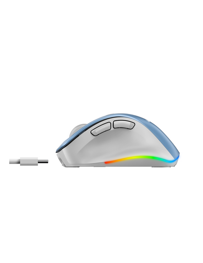 GENIUS MOUSE WIR. ERGO 9000S PRO MINI RGB BT DUO WIRELESS (BT +2.4Ghz) LIGH