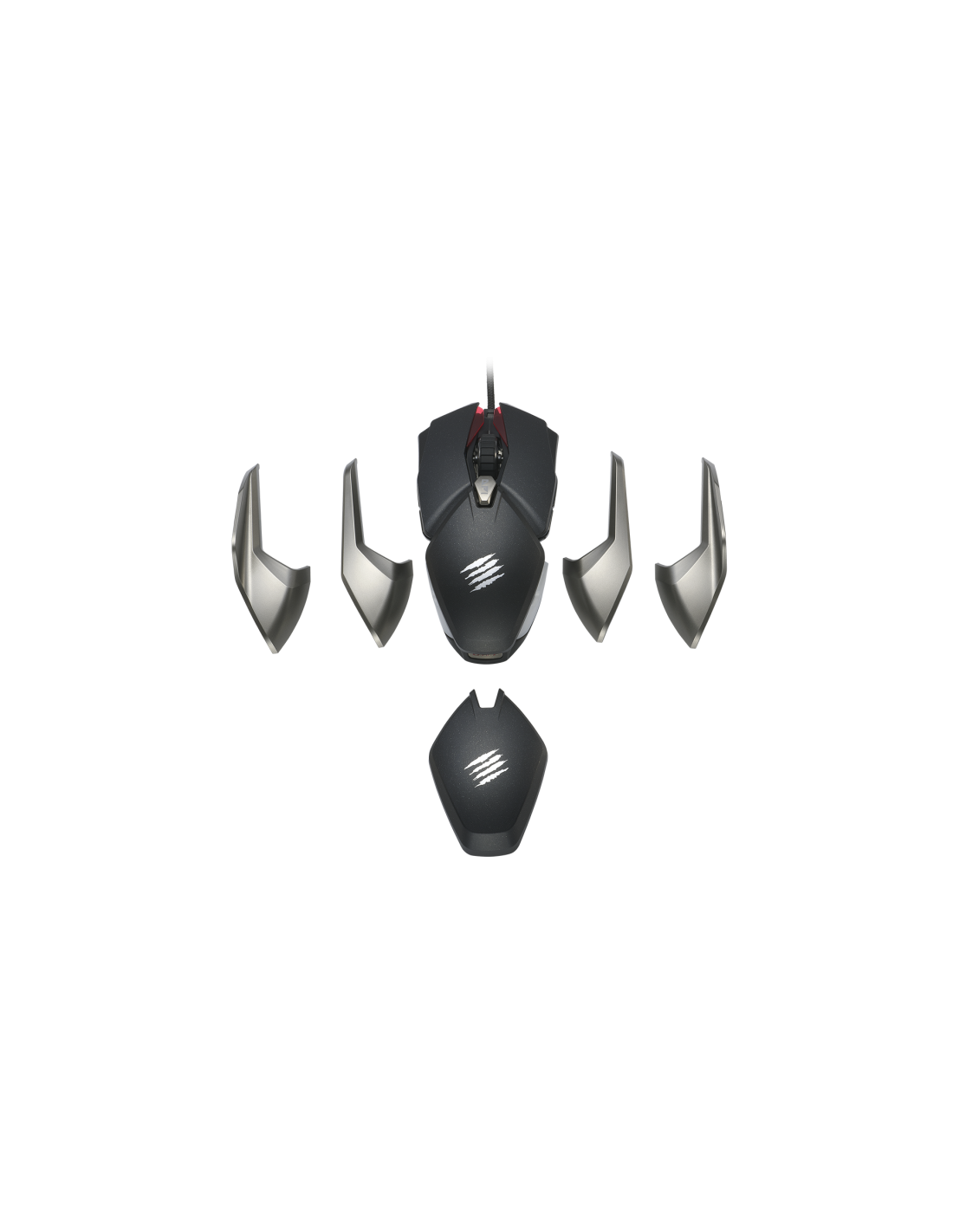 MAD CATZ GAMING MOUSE B.A.T. 6+ BLACK OTTICO AMBI-DX 16K DPI  DAKOTA 2ms