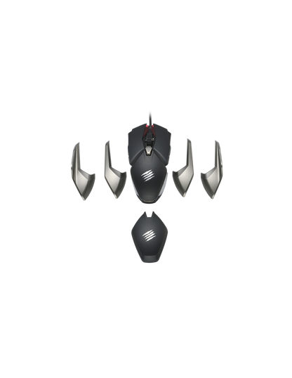 MAD CATZ GAMING MOUSE B.A.T. 6+ BLACK OTTICO AMBI-DX 16K DPI  DAKOTA 2ms