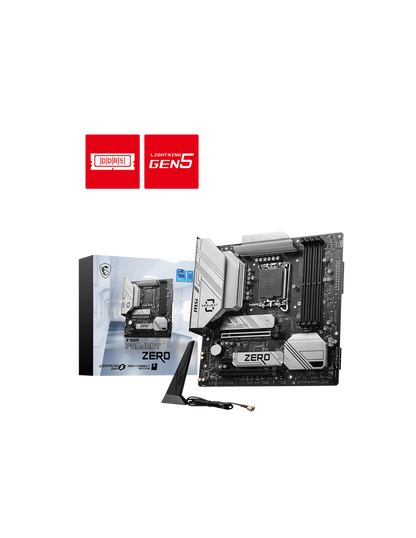 MB MSI B760M PROJECT ZERO Zero gestione cavi S1700