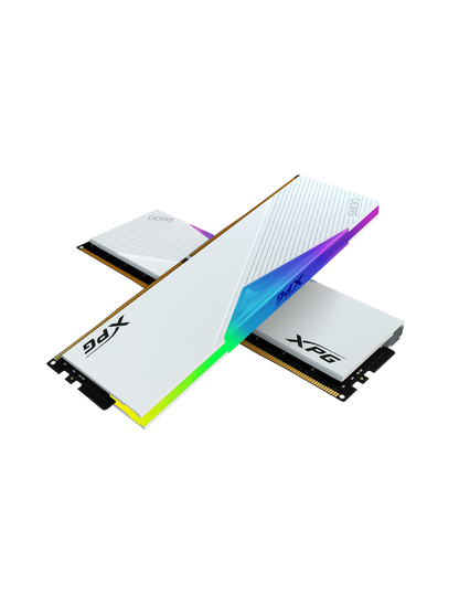 MEM DDR5 ADATA XPG LANCER RGB 32GB KIT (2x16GB) 6400MHz WHITE