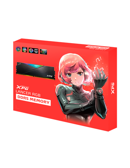 MEM DDR5 ADATA XPG LANCER RGB 32GB KIT (2x16GB) 7200MHz