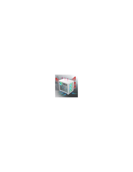 RAIJINTEK CASE M.TOWER  PAEAN C7 WHITE TG4 4xARGB FAN 4xTG 410mmVGA