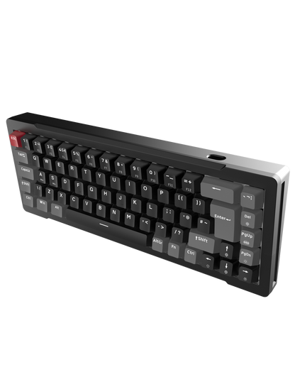 RAIJINTEK TASTIERA GAMING MGA-68 BLACK ALLUMINIO ARGB MAGNETIC SWITCH