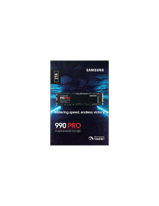 SAMSUNG SSD 990 PRO 2TB MZ-V9P2T0BW PCIe 4x4 NVME R/W 7450/6900 (SIAE)