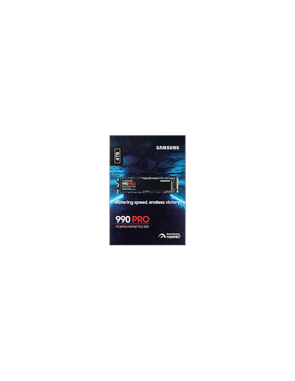 SAMSUNG SSD 990 PRO 4TB MZ-V9P4T0BW PCIe 4x4 NVME R/W 7450/6900 (SIAE)