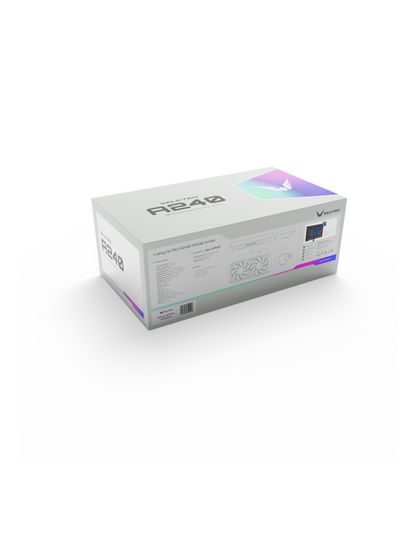 VALKYRIE RAFF. CPU LIQUIDO A240 ARGB WHITE VK-AIOA240W