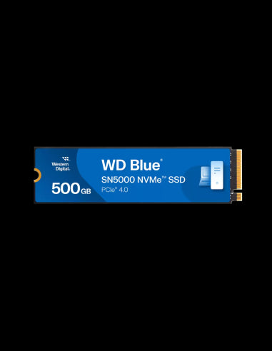WESTERN DIGITAL SSD BLUE SN5000 500GB WDS500G4B0E NVME M2 PCIe 4x4 5000/400